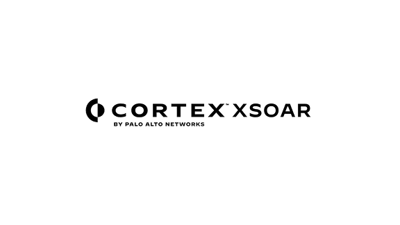 Cortex XSOAR by Palo Alto Networks logo in black text on a white background.